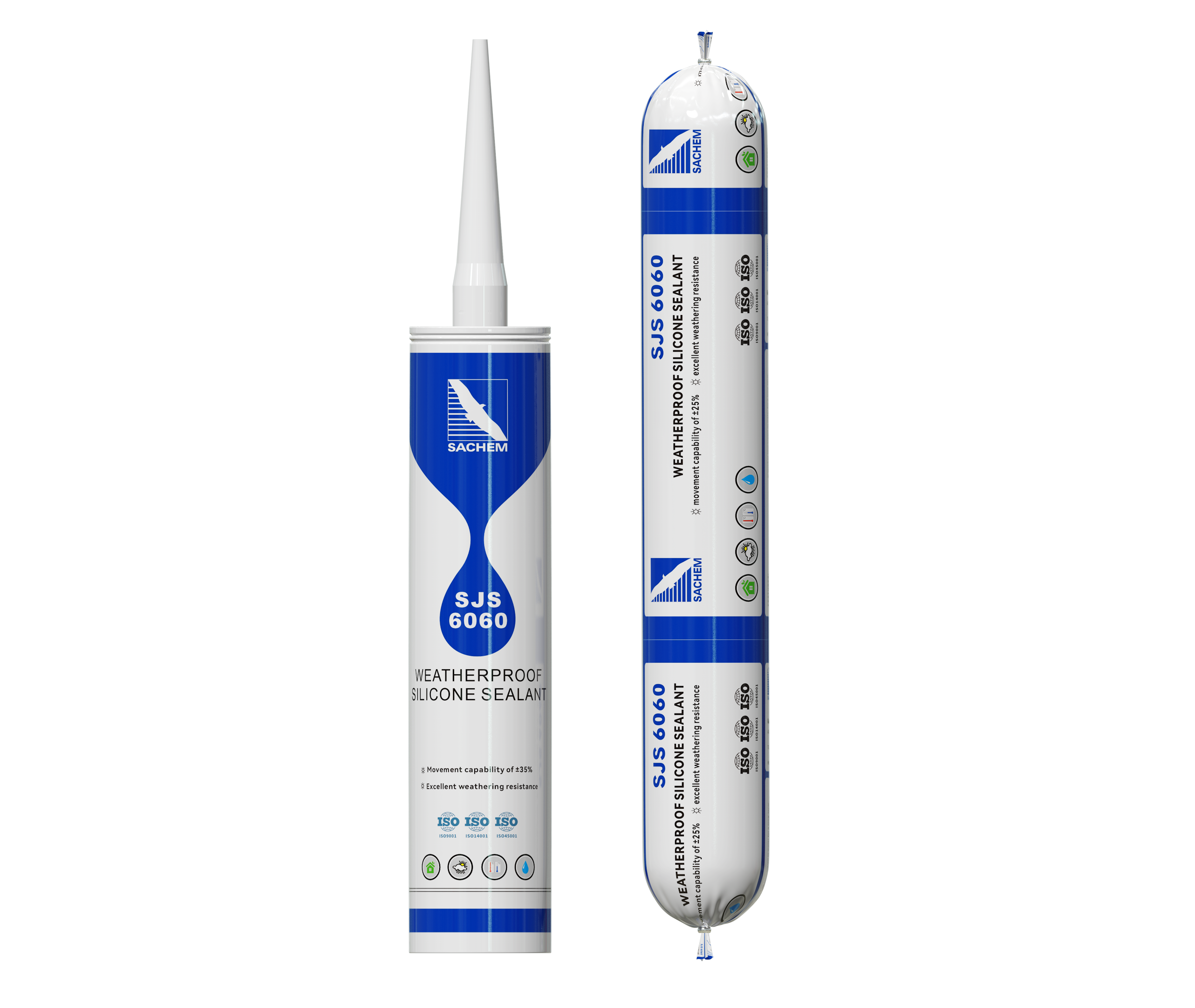 SJS6060 WEATHERPROOF SILICONE SEALANT