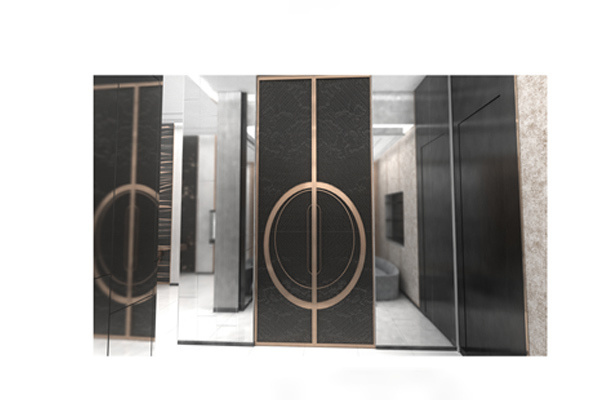 Stainless steel door frame