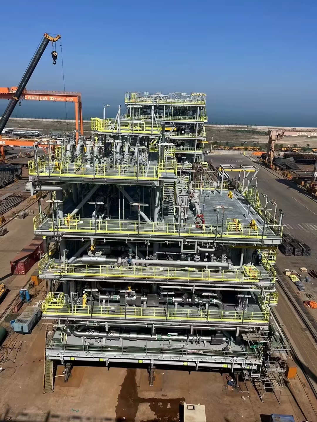 YINSON M008 AGOGO FPSO Topside Process Modules Completion & Delivery Ceremony