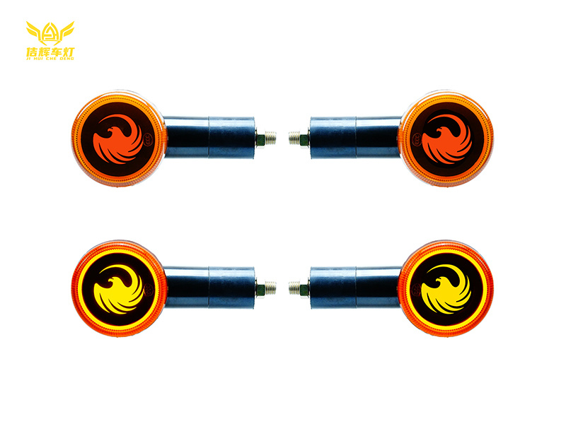 美式太子LOGO定制款转向灯-黑壳