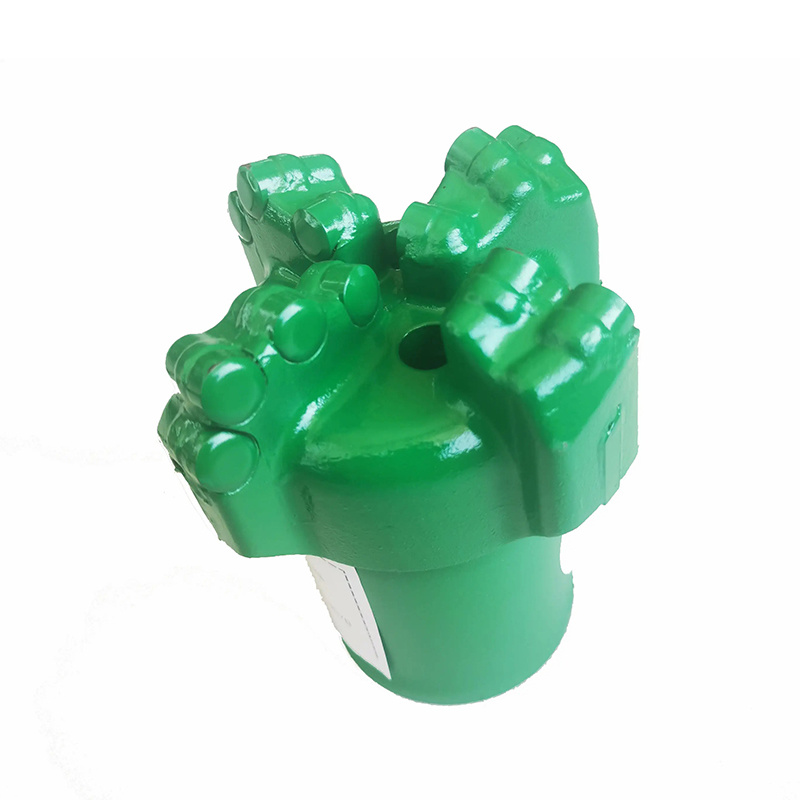 China Manufacturer 120mm Super PDC Blade bits Four Wings Arc PDC drill bit for Mining