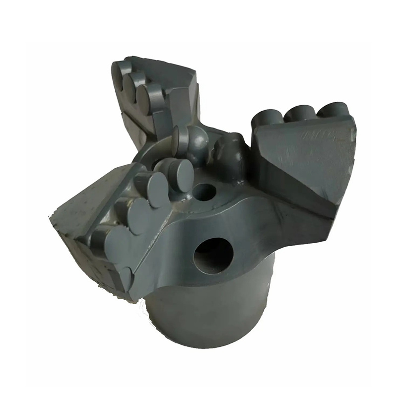 Factory Price 133mm PDC Blade Bit Three Wings Concave PDC Drill Bit for Mining and Well Drilling