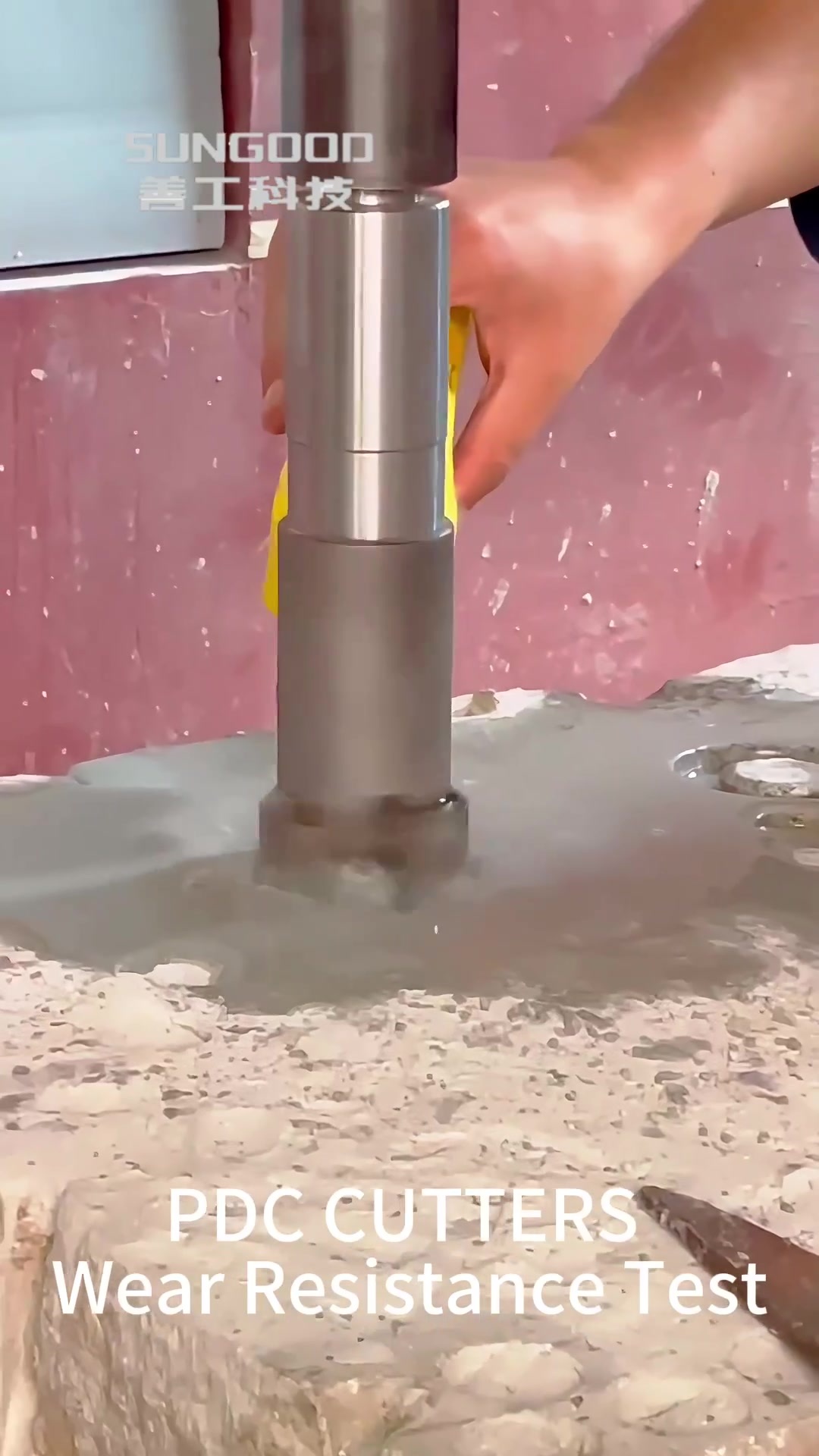 20250629 PDC CUTTERS Wear Resistance Test.mp4 20250629 PDC CUTTERS Wear Resistance Test.mp4