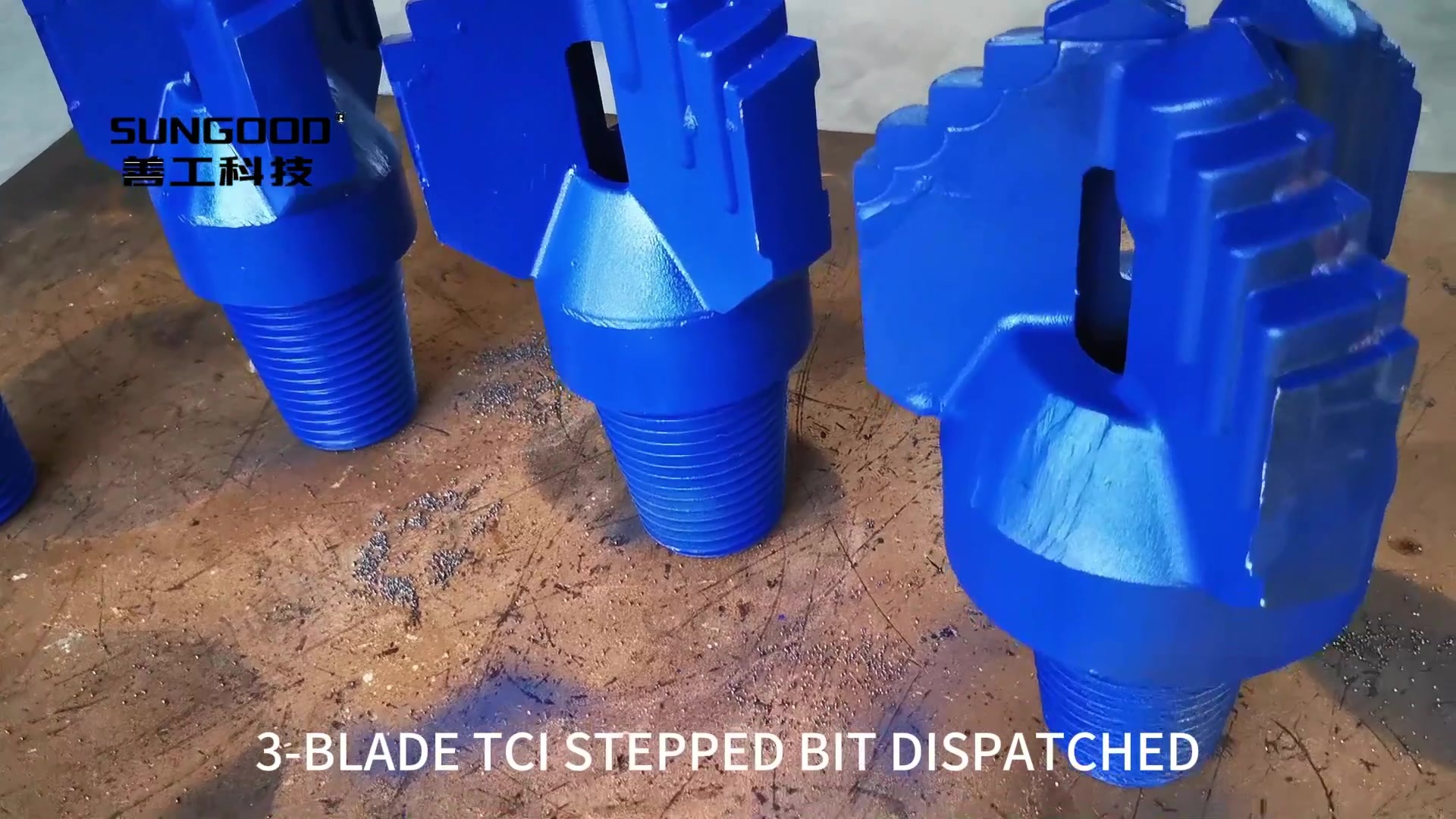 3-blade TCI stepped bit dispatched.mp4