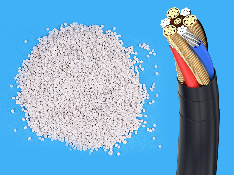High-Efficiency Flame Retardant Masterbatch for Concentrated Grafted PVC
