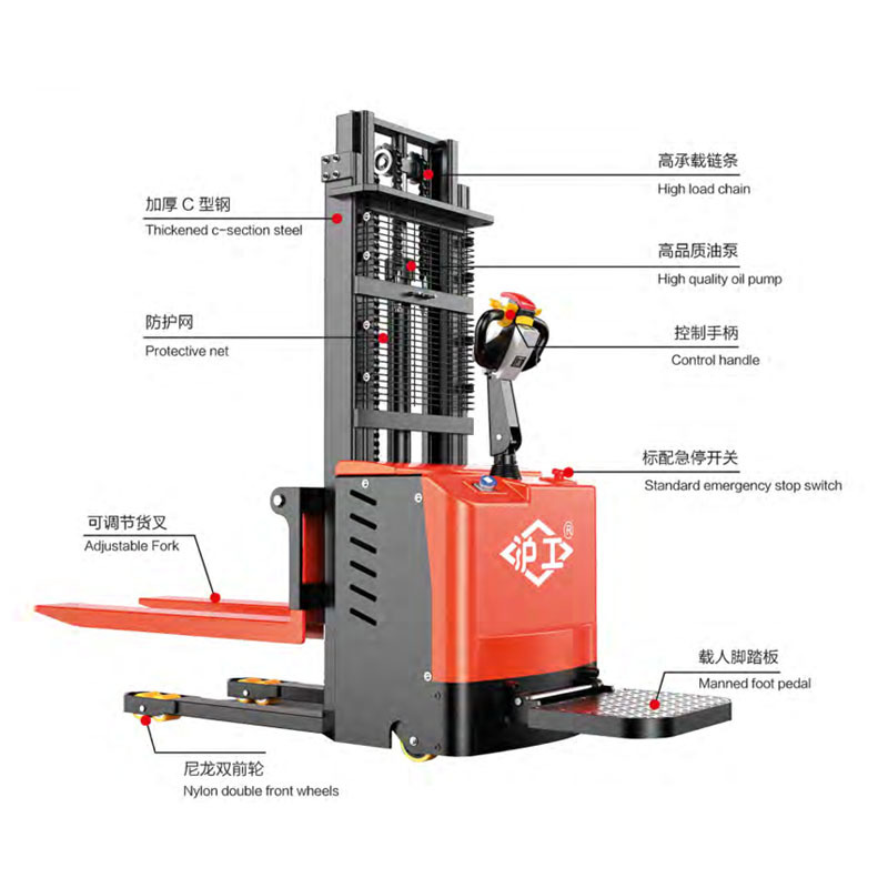 HGP-SE站駕式電動(dòng)堆垛車(chē)