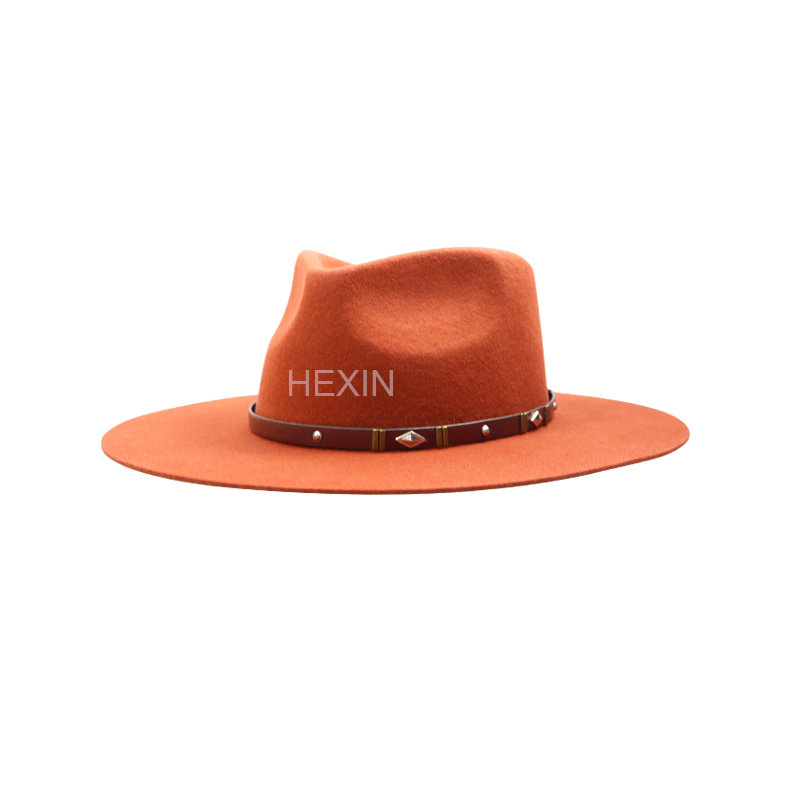 wide brim felt hat