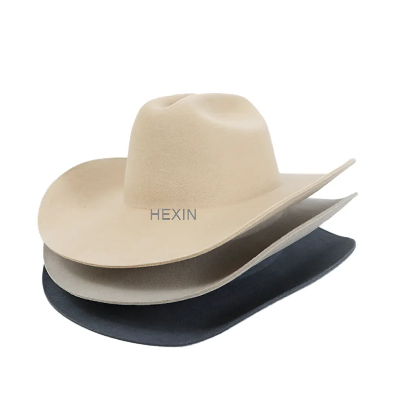 Elevate Your Style with Customizable High-Quality Felt Cowboy Hats