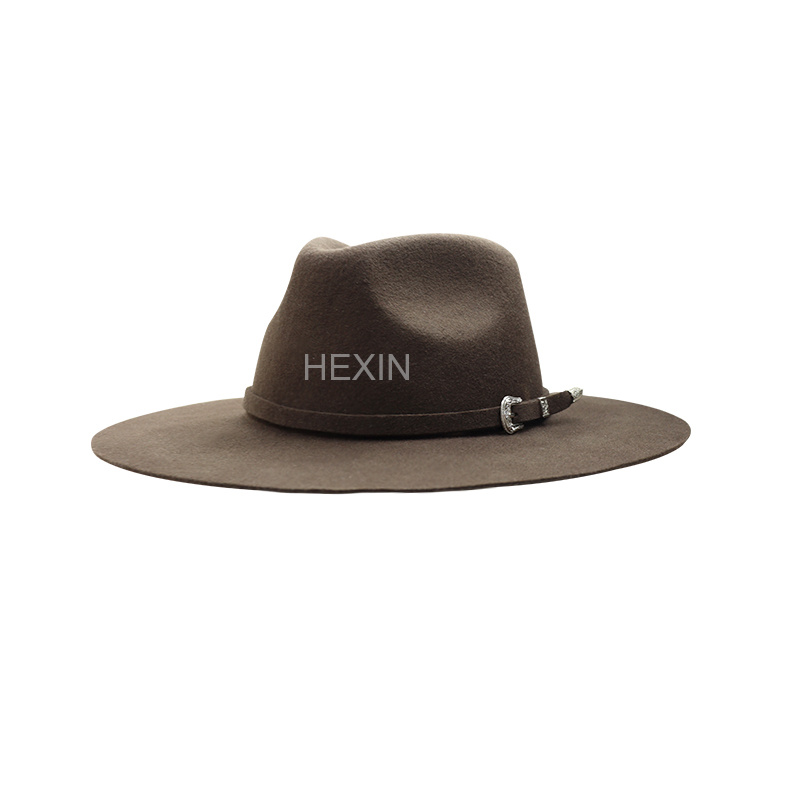 wide brim felt hat