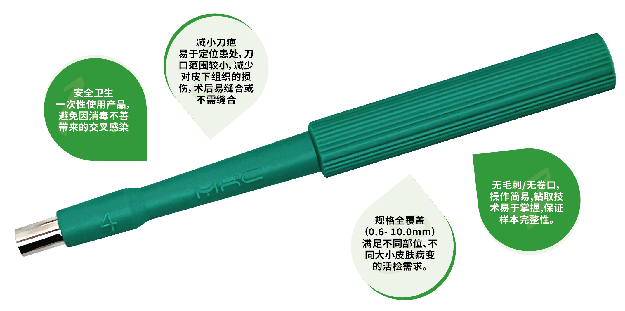 显微皮肤活检环钻