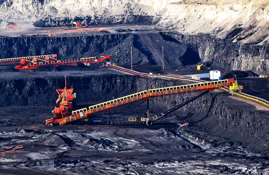 coal mine opening coal mine opening