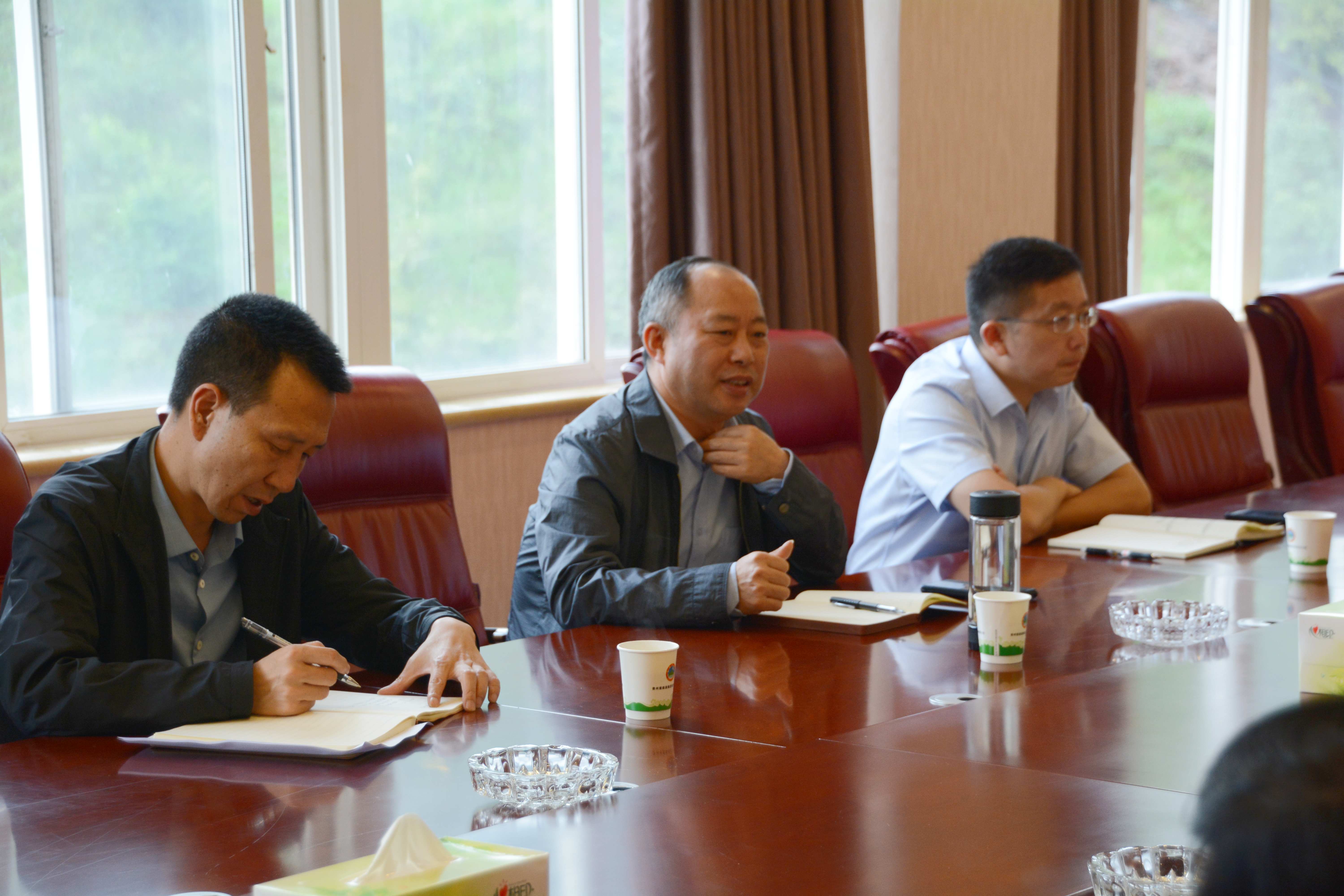 Li Hengchao, Deputy Mayor of Liupanshui City, visited our company for research