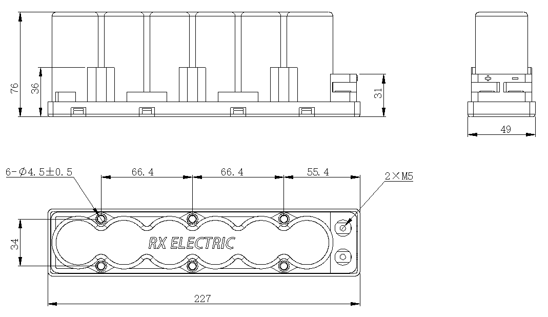 16V 58F super capacitor module
