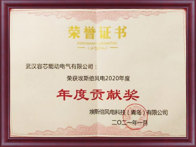 2020 Contribution Award 2020 Contribution Award