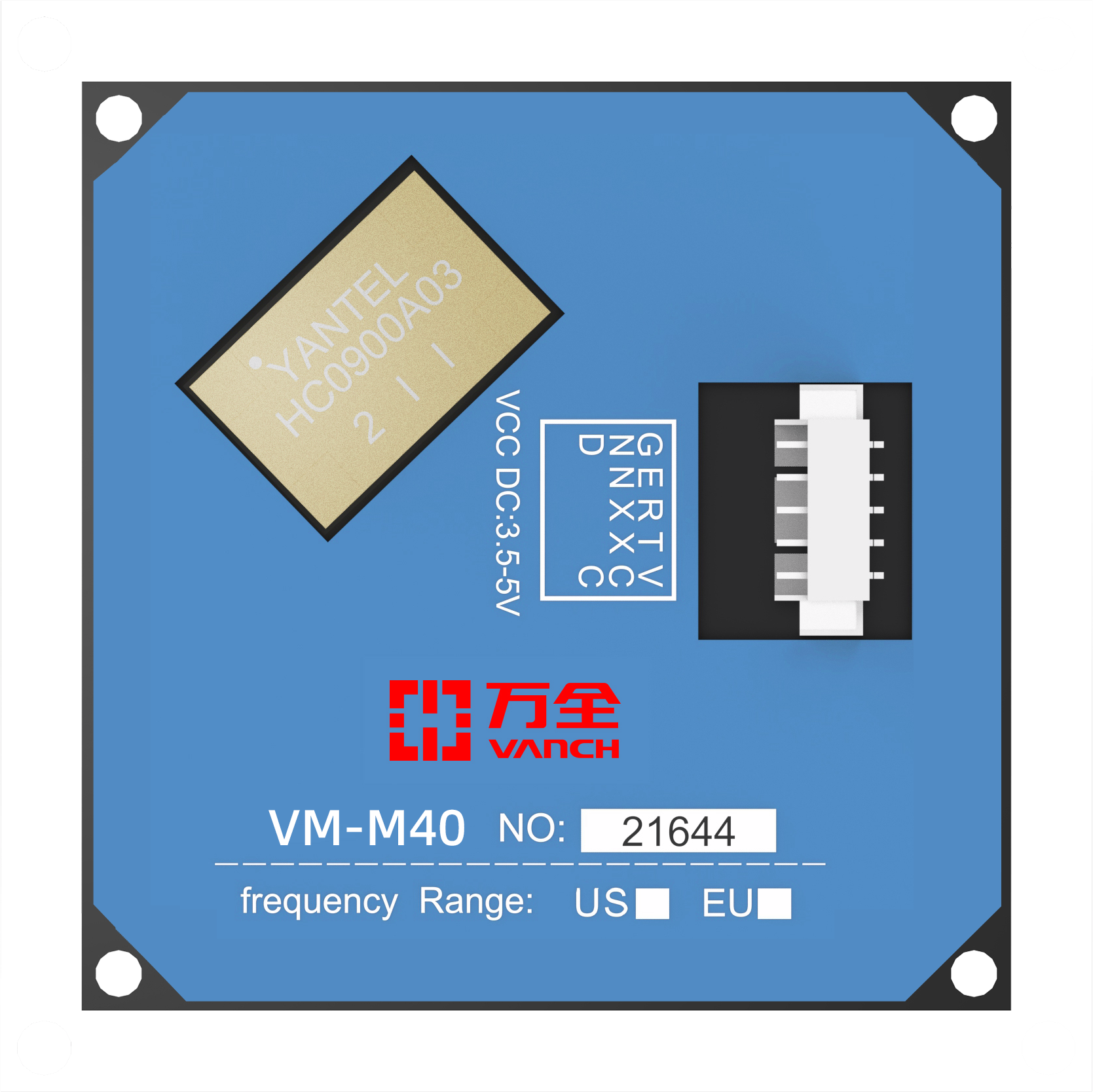 Módulo integrado UHF RFID VM-M40