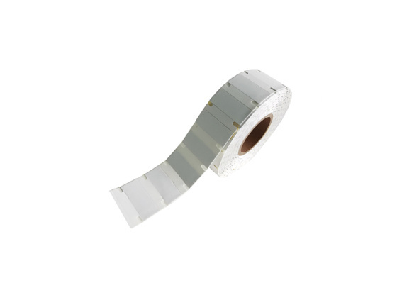 Etiqueta UHF RFID flexível, imprimível e anti metálico VT-R4518