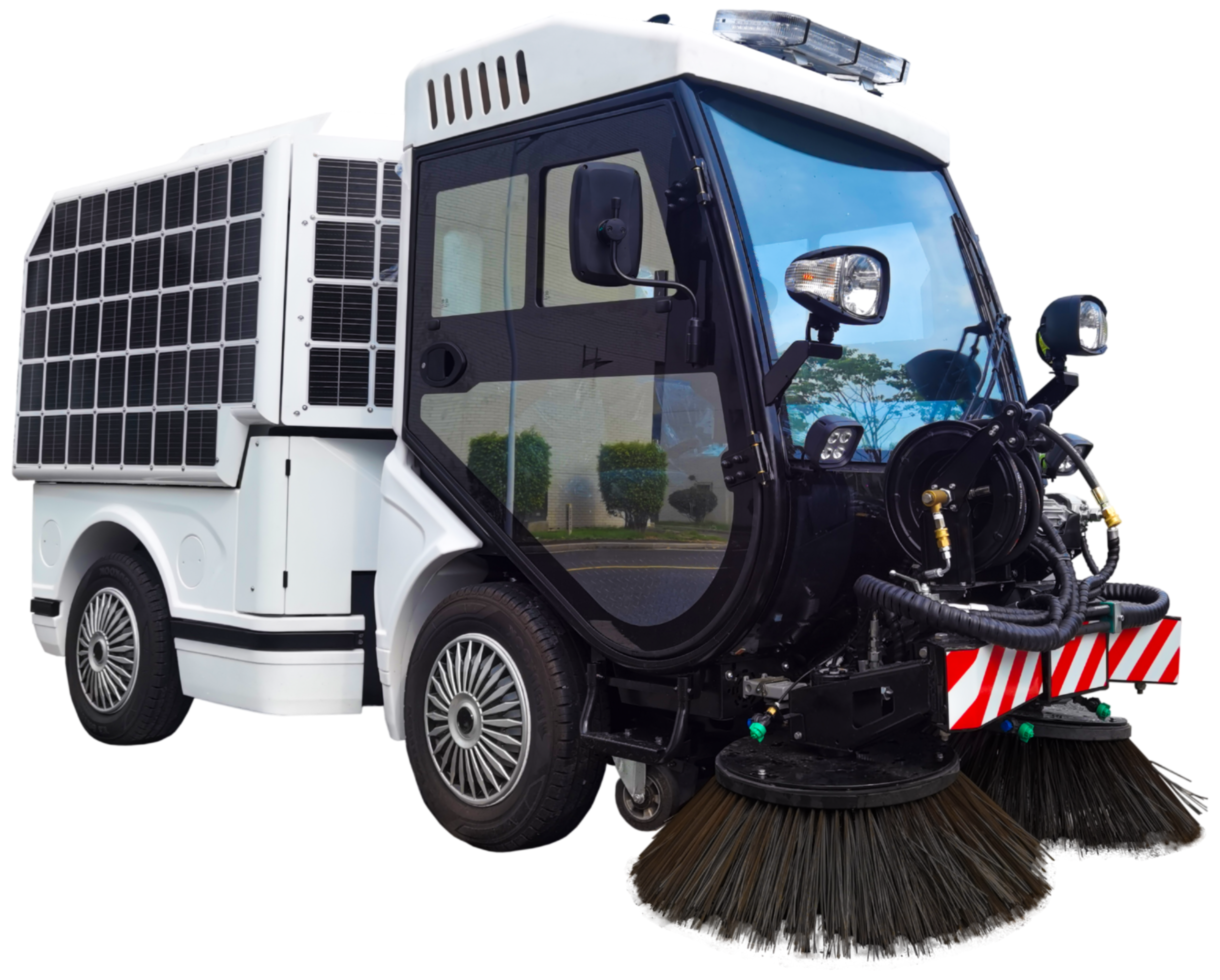 RG-TEV8240 solar lithium-electric road sweeper