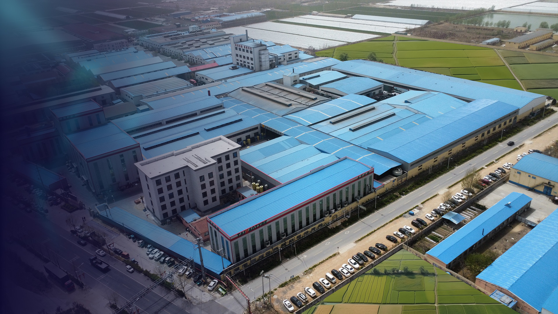 The company covers an area of 80 acres<br>Planned construction area of 30000 square meters
