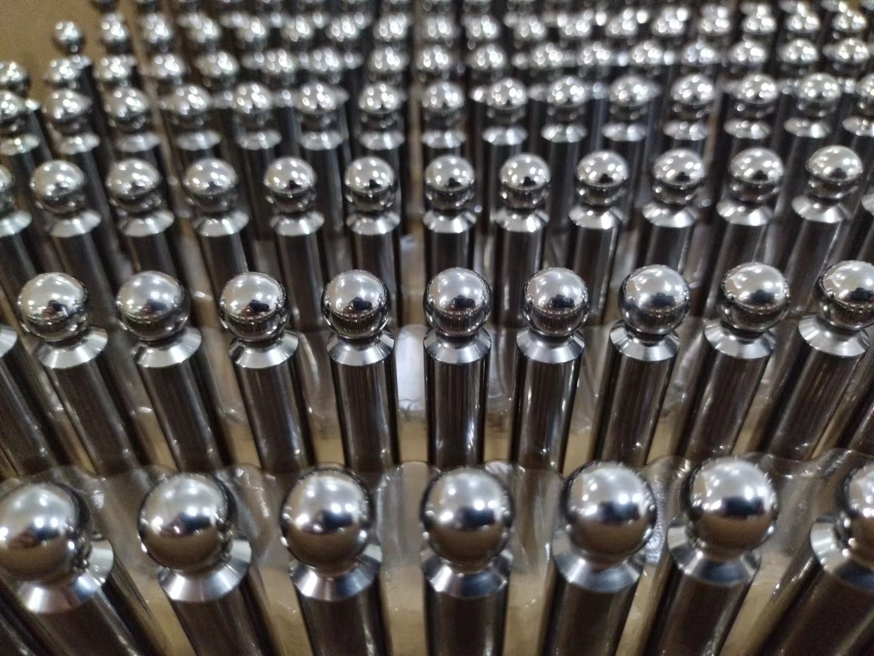 Plunger Rod Ball Type 4Cr13 Mirror Face CNC Precision Machining