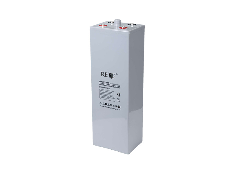 雷恩铅酸电池2V1500AH管式胶体OPZV1500太阳能系统光伏储能电池