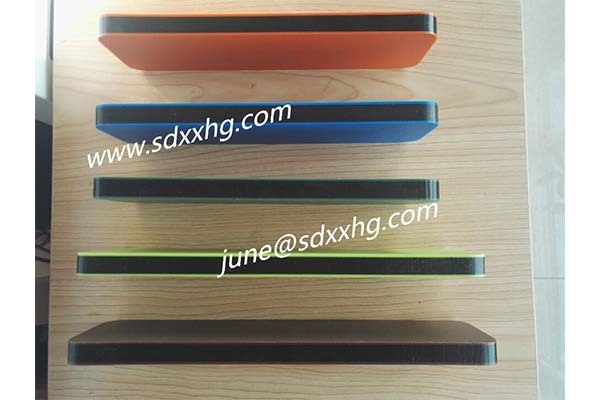 anti slip double color orange peel texture hdpe plastic sheet