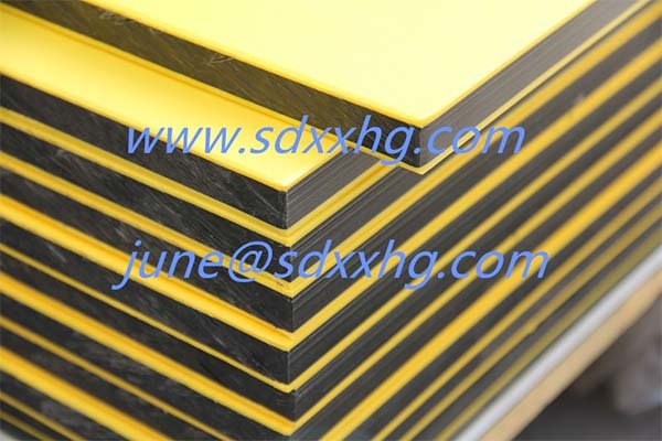 hdpe 3 layer sheet/sandwich board