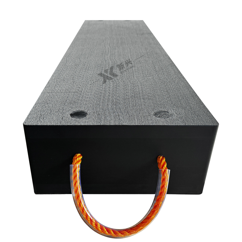 Yellow plastic safety Super Stacker Cribbing Block