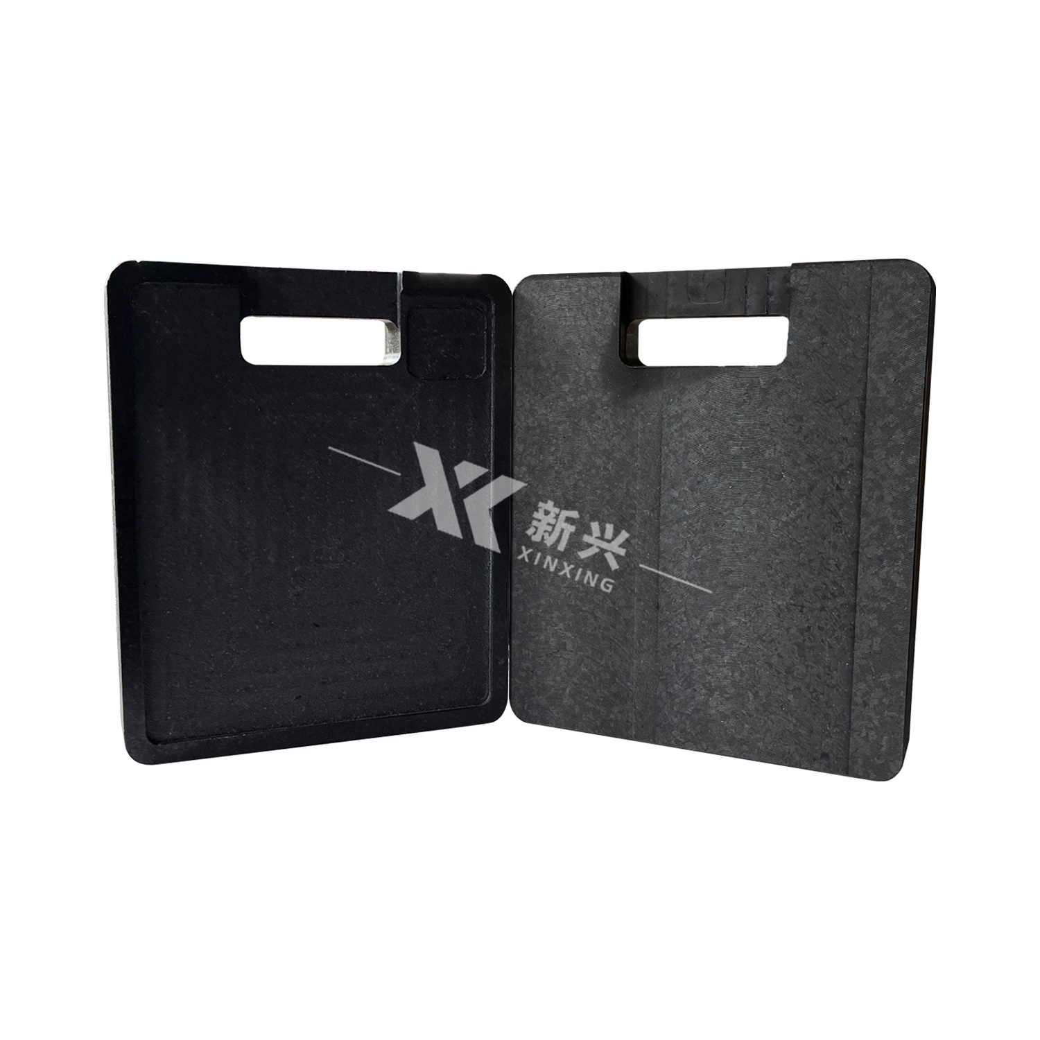 Square rough antislip surface  Crane outrigger pads