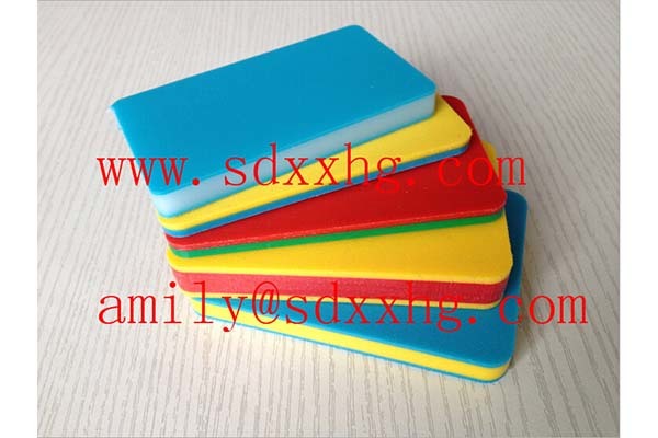 three layered HDPE Sheet | two layered HDPE Sheet | Dual coloured HDPE Sheet