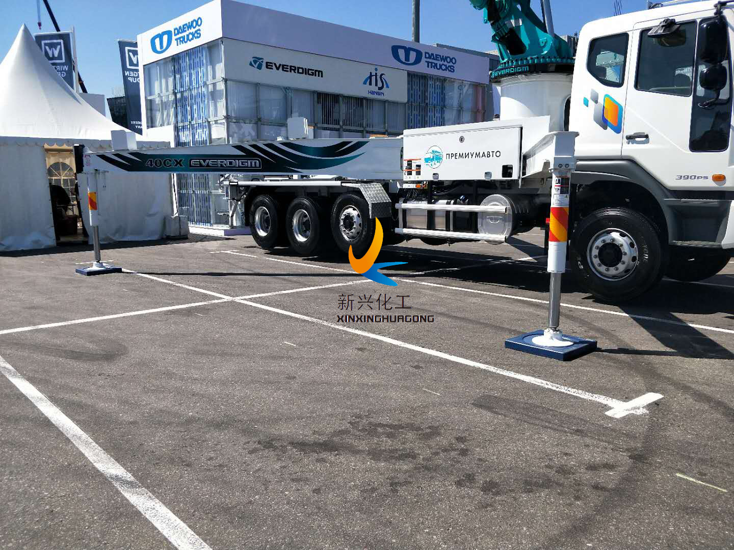 山東新興支腿墊板成功亮相2019年俄羅斯國際建筑及工程機械展覽會CTT 山東新興支腿墊板成功亮相2019年俄羅斯國際建筑及工程機械展覽會CTT
