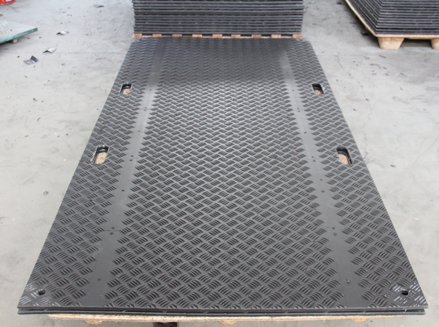 Manufacturer of Resist impact UHMWPE temporary construction road floor mat or muddy mat