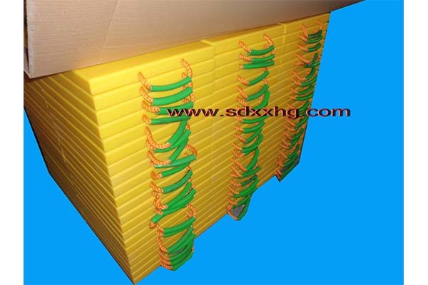 Small Square UHMW-PE or HDPE pad