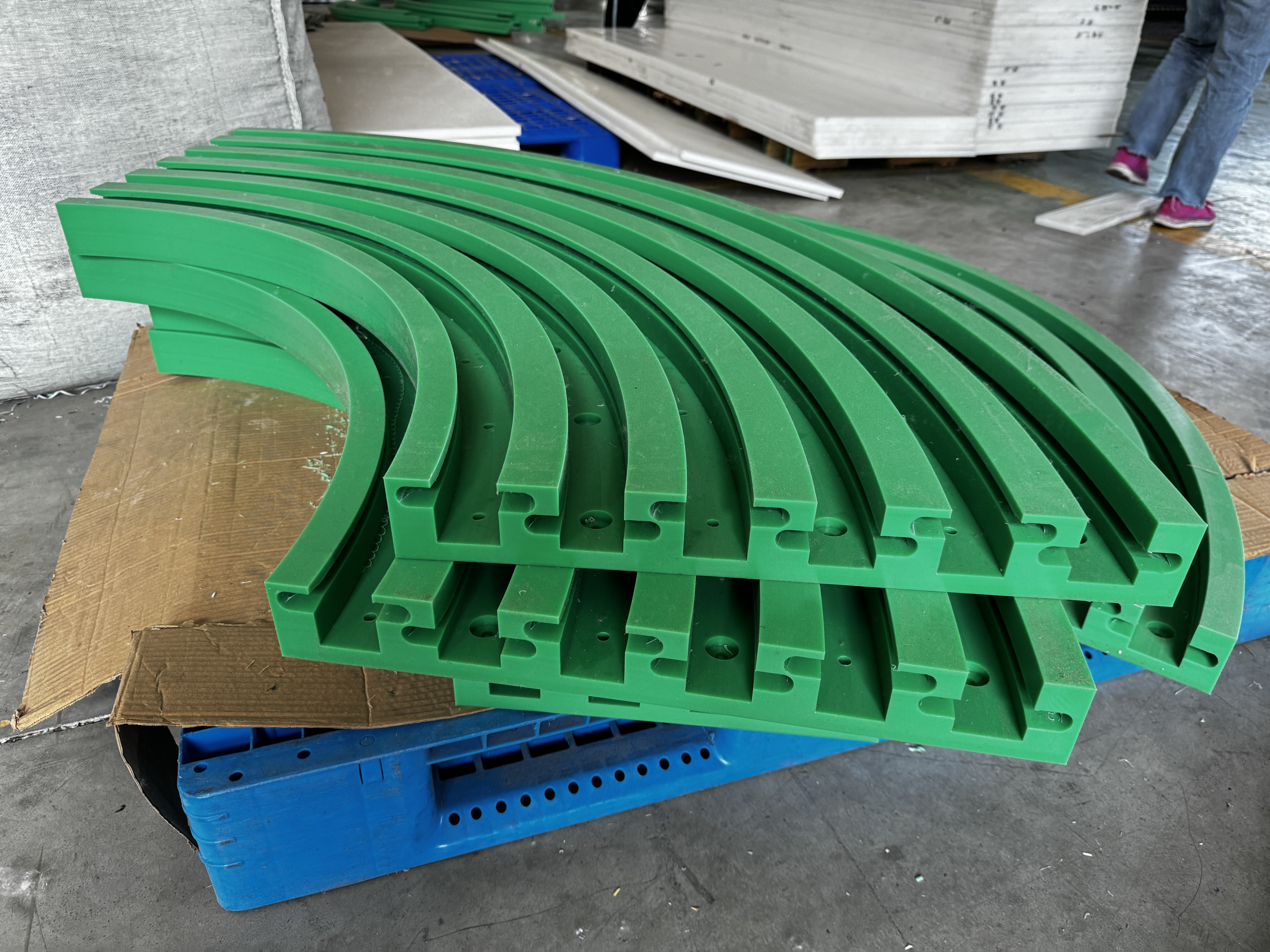 Slide Conveyor Side Guide Rail Uhmwpe Linear Guide Rail