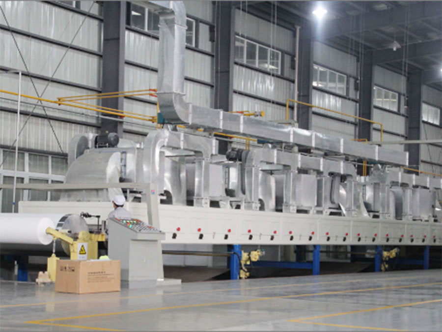 Glass fiber paper production line