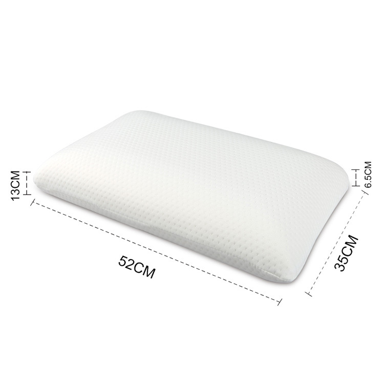 Large particle latex pillow
