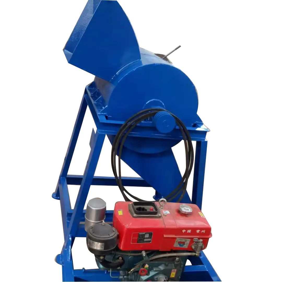 Brick/Soil Roller Crusher Machine Mud Crusher