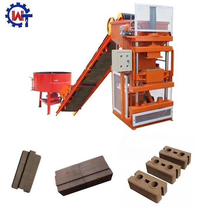 Clay Interlocking Brick Making Machine WT1-10