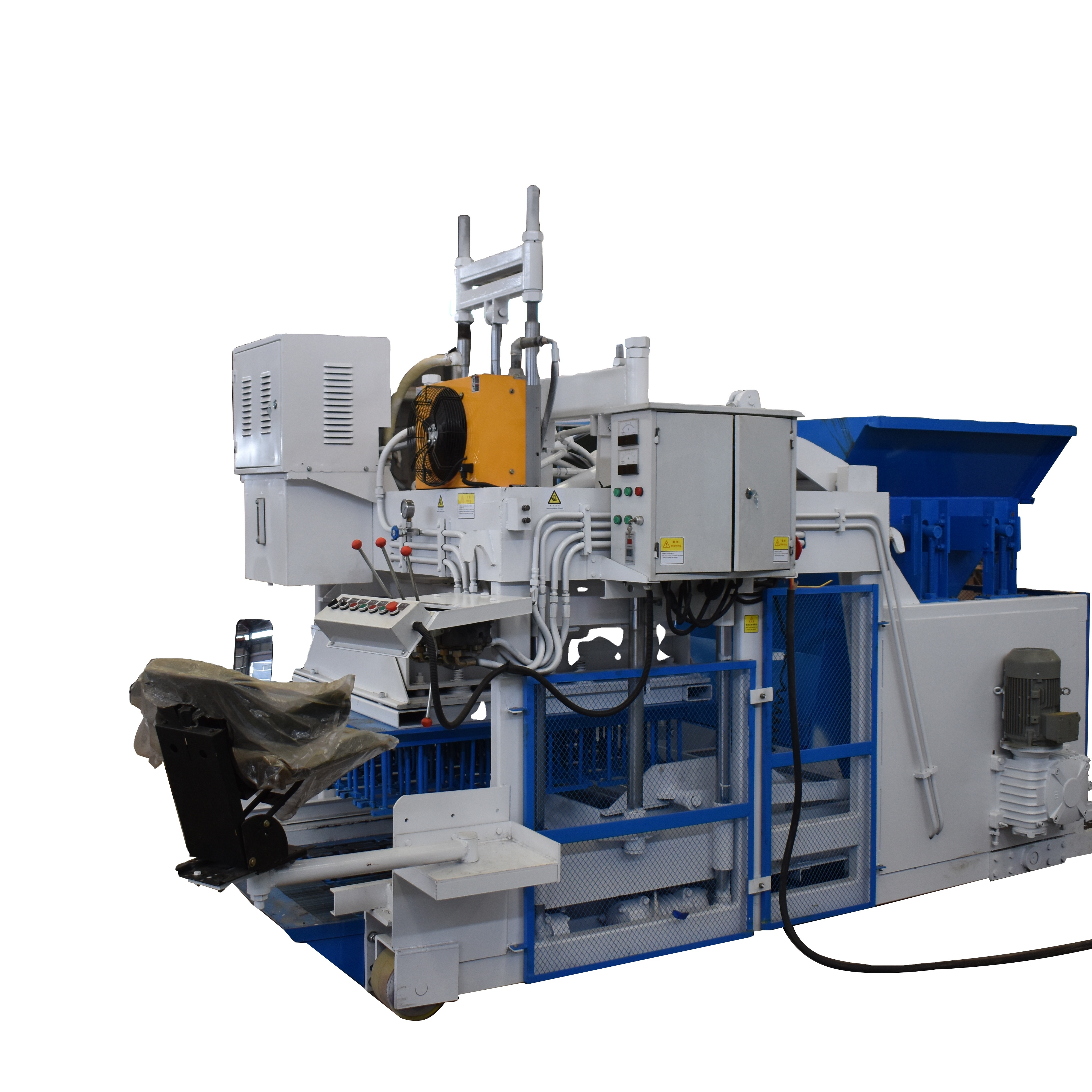 Mobile Automatic Concrete Cement Brick Making Machine WT18-15