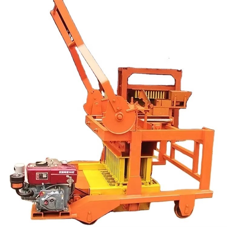 Diesel Concrete Block Machine QT40-3D