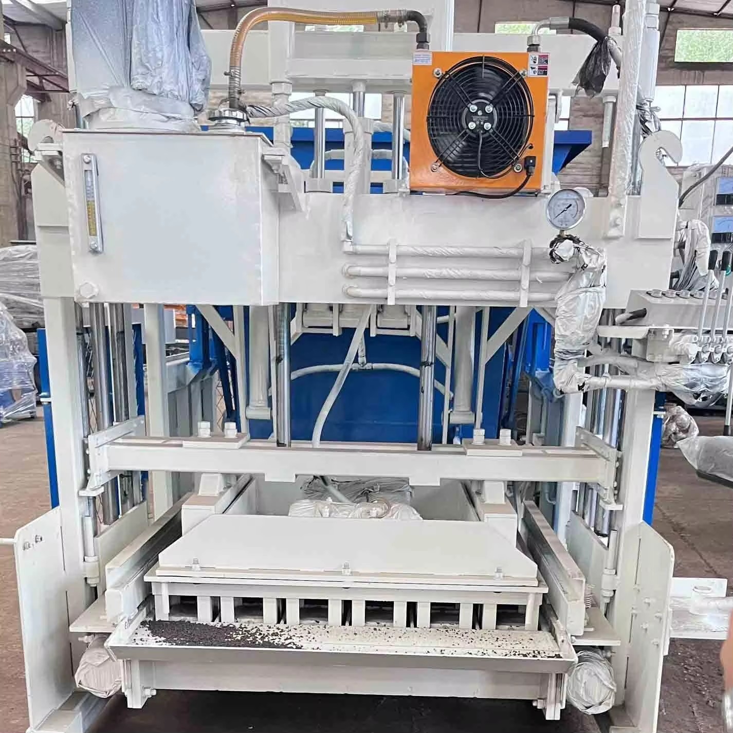 Big Mobile Brick Making Machine  Hollow Paver Block Machine WT12-15