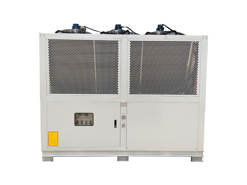 Medium and low temperature air-cooled screw chiller units