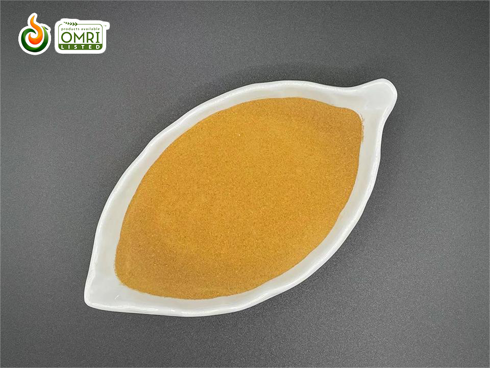 Polvo de licor de maíz para fertilizantes orgánicos solubles