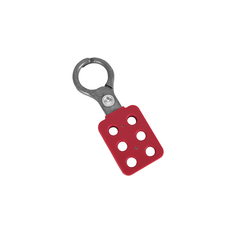 DK41-B Steel Lockout Hasp with Vinyl Coated Handle