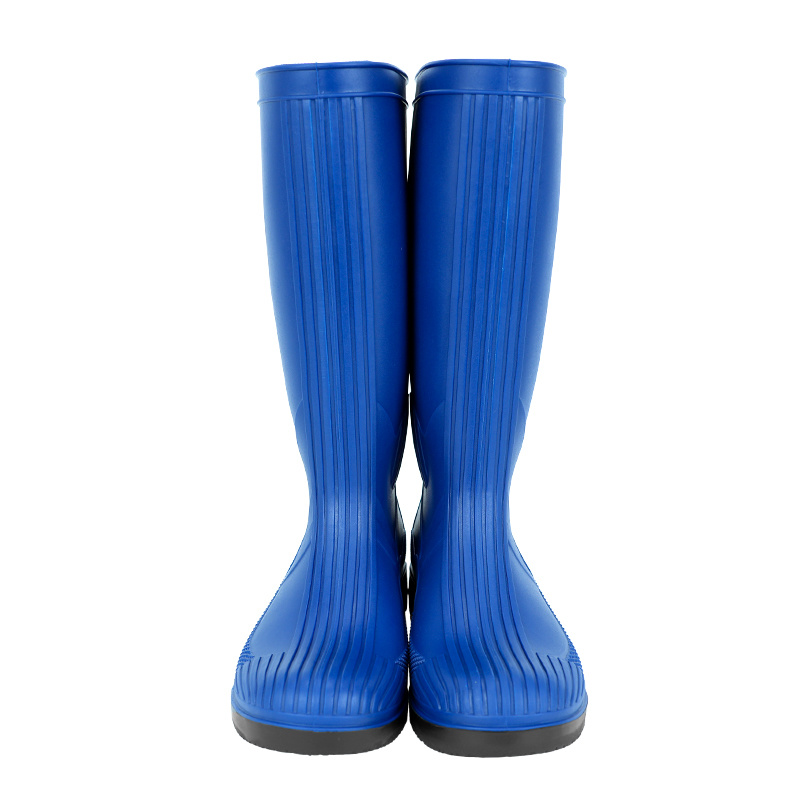804-1 green uppers and black soles rain boots