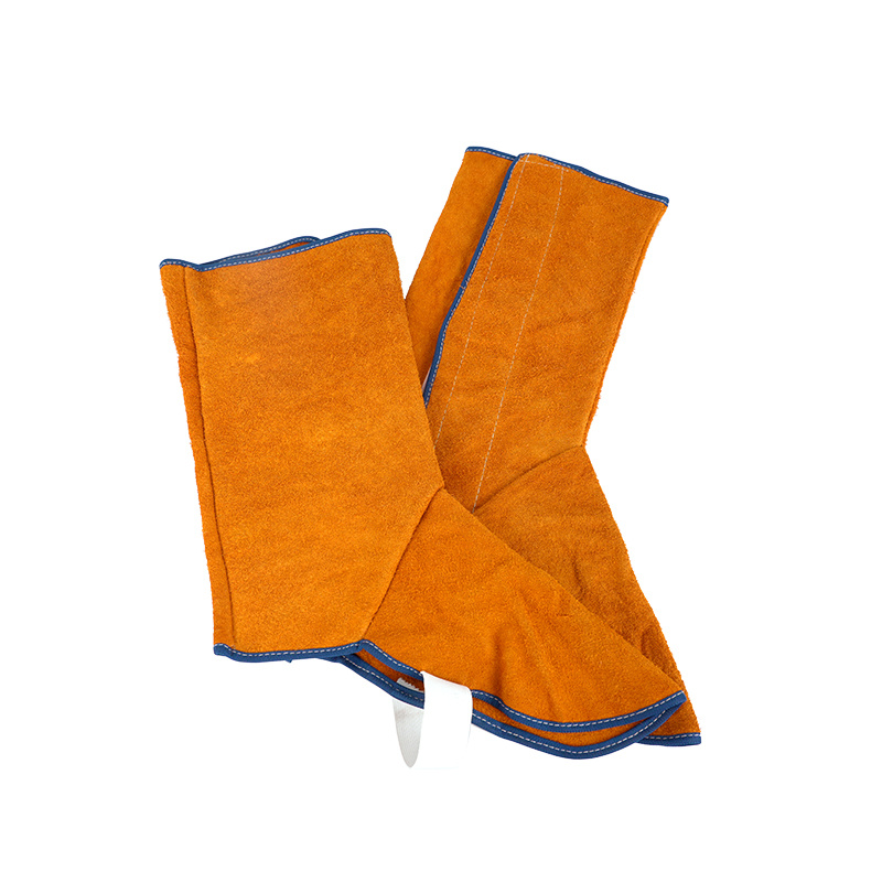 NK-LW-07 Leather Welding Spats Fire Resistant Welding Shoes Boot Cover