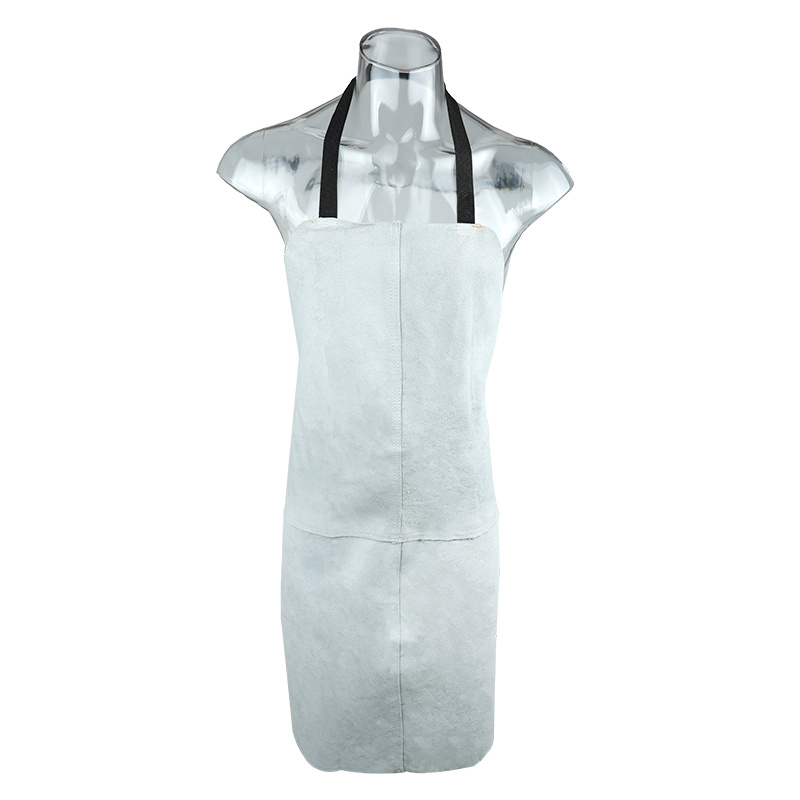 NK-LW-09 Cowhide Leather Welding Apron Welder Protection Apron Protector Gear