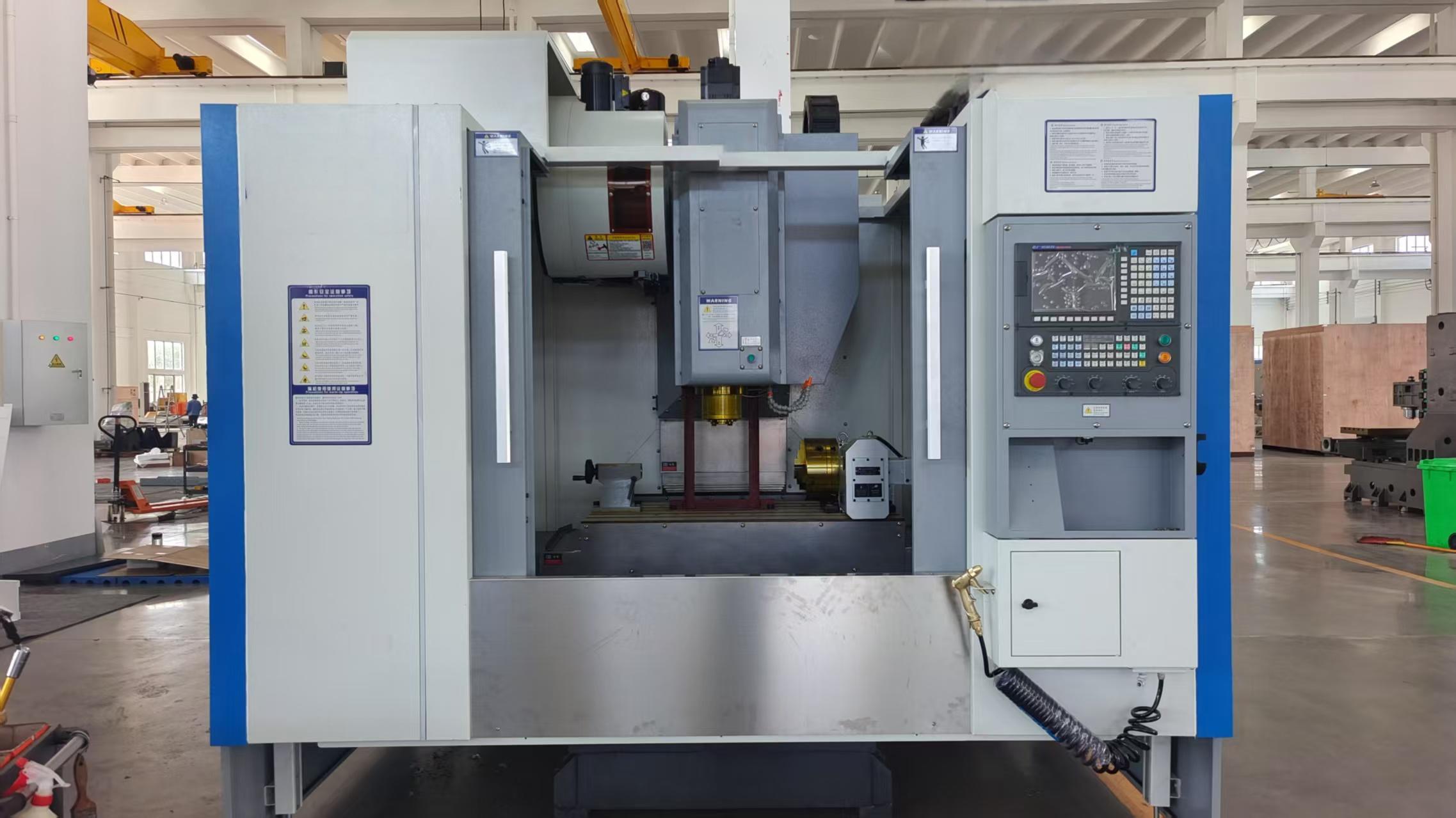 Our Vertical Machining Center ensures stable, high-precision results —Four Axis