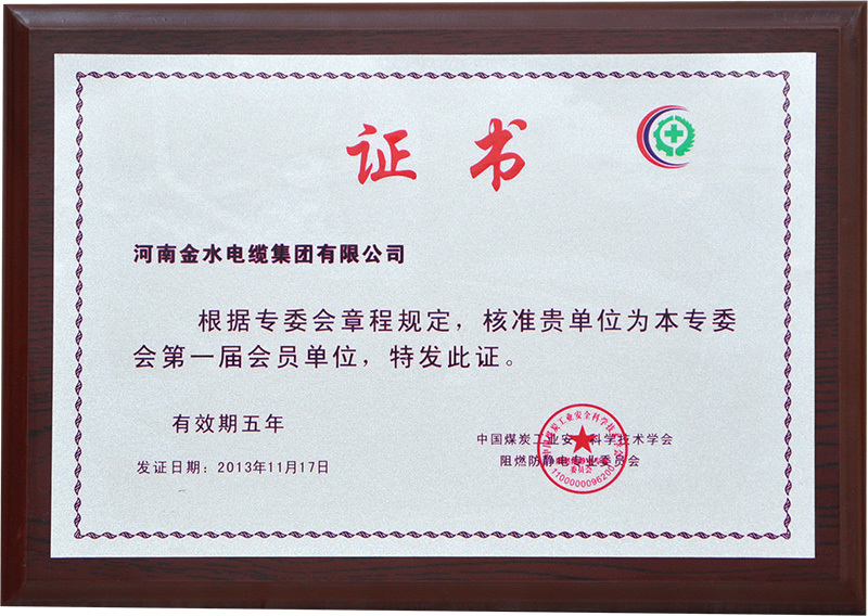 Member Certificate