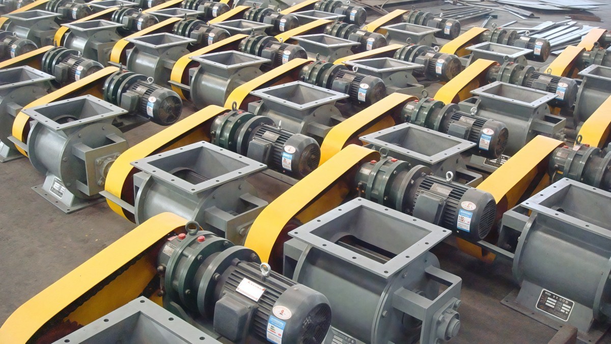 GY typerotary feeder(also called star feeder or electric lock)