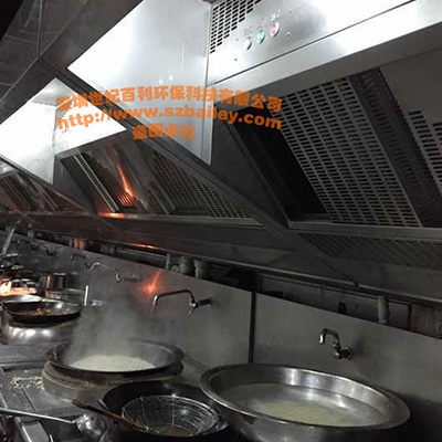 北京丰台草原火锅城深圳世纪百利油烟净化一体机